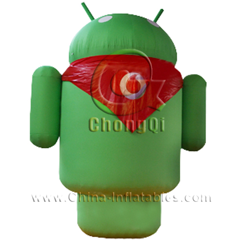 cartoon inflatable advertisement